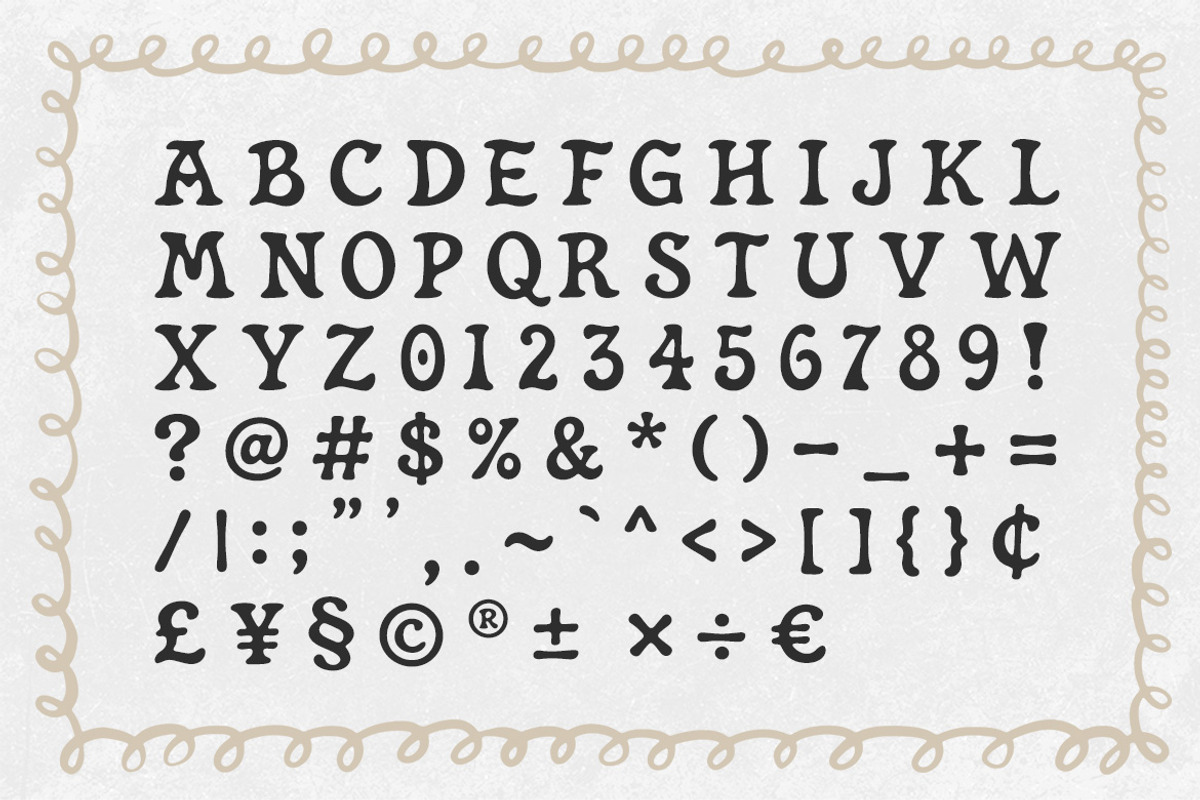 ROVELA VELVET – Organic Retro Font, a Serif Font by decographstud (Photo 4 of 6)