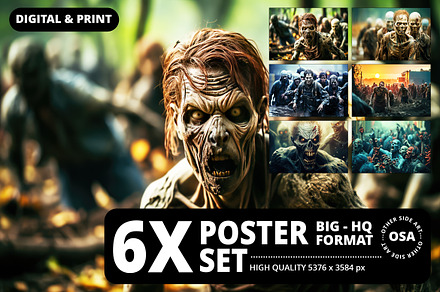 Zombie Apocalypse. Walking Death, a Person Illustration by Other Side Art