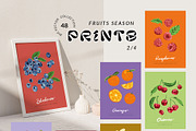 Fruits Season Posters & Patterns, an Illustration by SunnyAfternoons (Thumbnail 5 of 13)