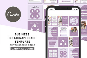 Life Coach Templates Canva Coachin