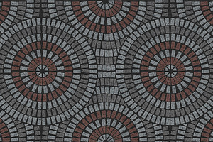 Guilloche setts paving texture featuring granite, paving, and stones