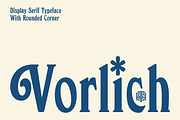 Vorlich - Classy Decorative Typeface, a Serif Font by Roams Type (Thumbnail 1 of 20)