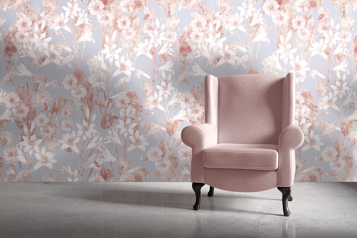Bright Flowers, a Wallpaper Graphic by MalyskaStudio (Photo 9 of 13)