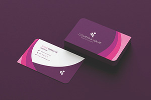 woman business card template, a Business Card Template by Workhu
