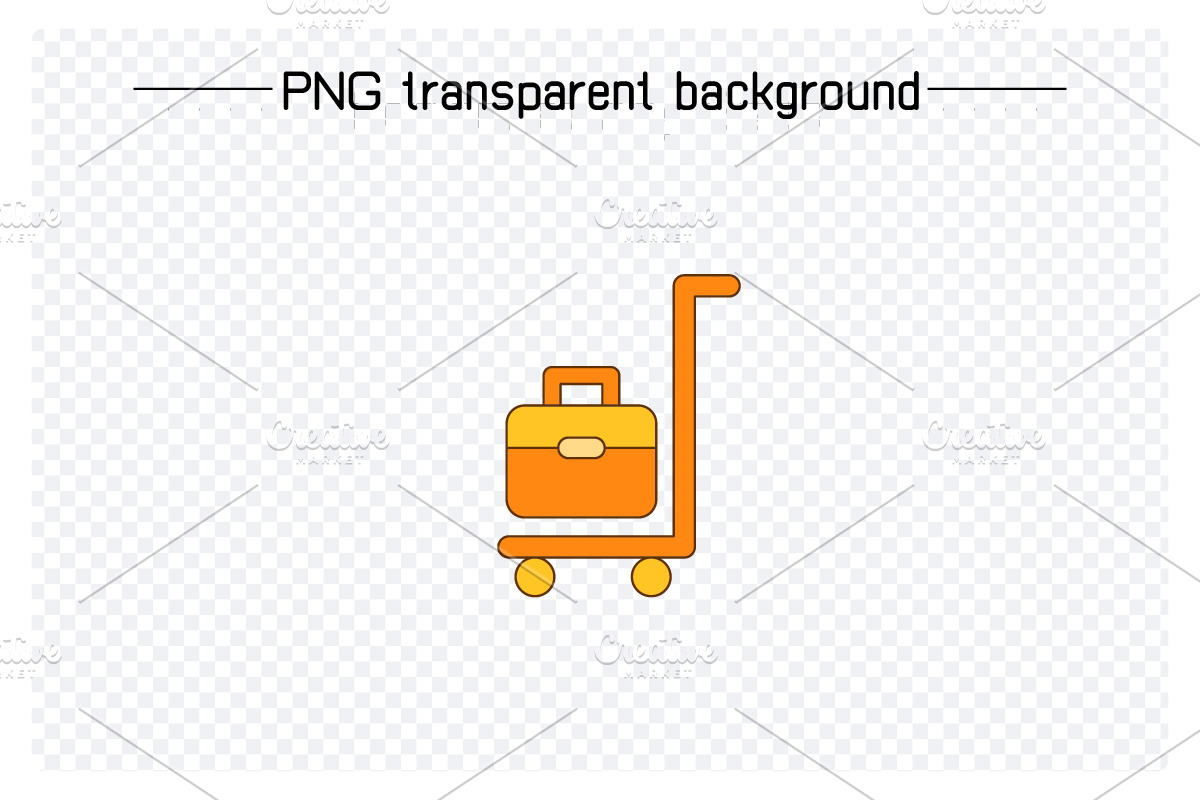 Luggage and Travel Bag Icons, an Icon by Designfour (Photo 5 of 6)