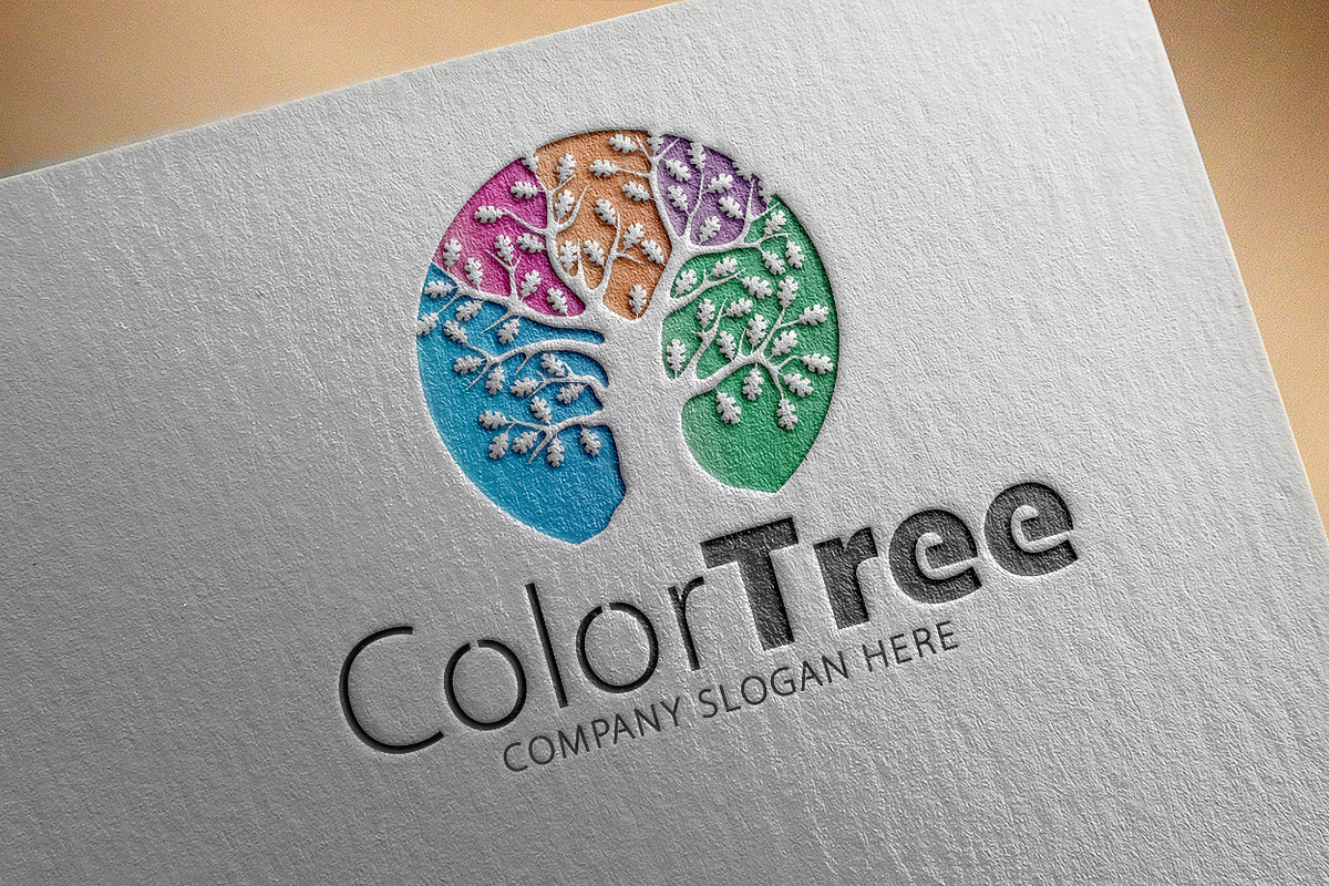 Color Tree Logo, a Branding & Logo Template by Creative Dezing (Photo 1 of 5)