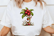 Whimsical summer palm tree clipart, an Illustration by Designworld (Thumbnail 5 of 7)