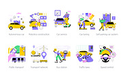 170 Building and transportation set, a Templates & Theme by Visual Generation (Thumbnail 5 of 19)