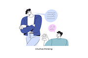 People with different mental mindset, a Person Illustration by PaperTrident (Thumbnail 8 of 9)