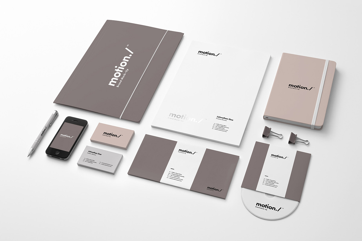 Motion Branding Print Pack, a Branding & Logo Template by Yogurt86 (Photo 1 of 8)