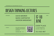 Design Conference Event Poster, a Flyer Template by Danil Polshin (Thumbnail 9 of 9)