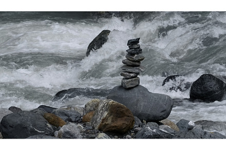 Huge streams of water flowing, a Nature Photo by Media Whale Stock