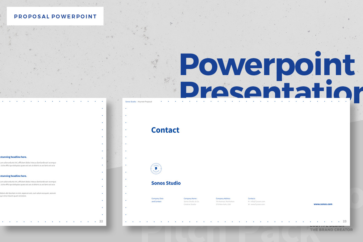 Project Proposal Powerpoint Template, a Presentation Template by Egotype (Photo 23 of 24)