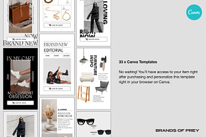 Fashion Social Stories - Canva