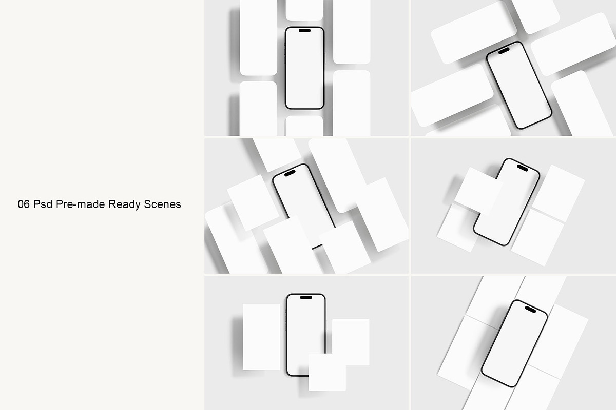 App Phone Screen Mockup Scene, an iPhone Mockup by Cutna Studio (Photo 12 of 12)