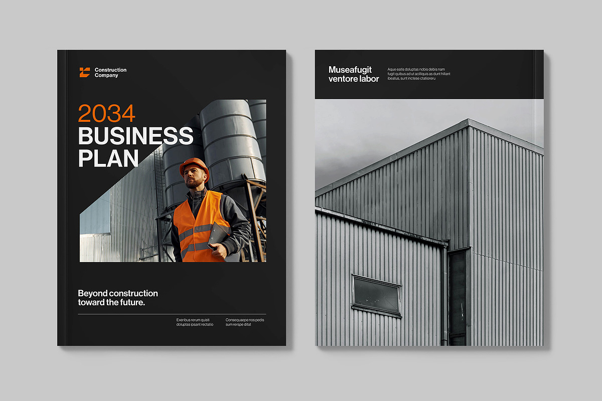 Business Plan Template, a Brochure Template by BrandPacks
