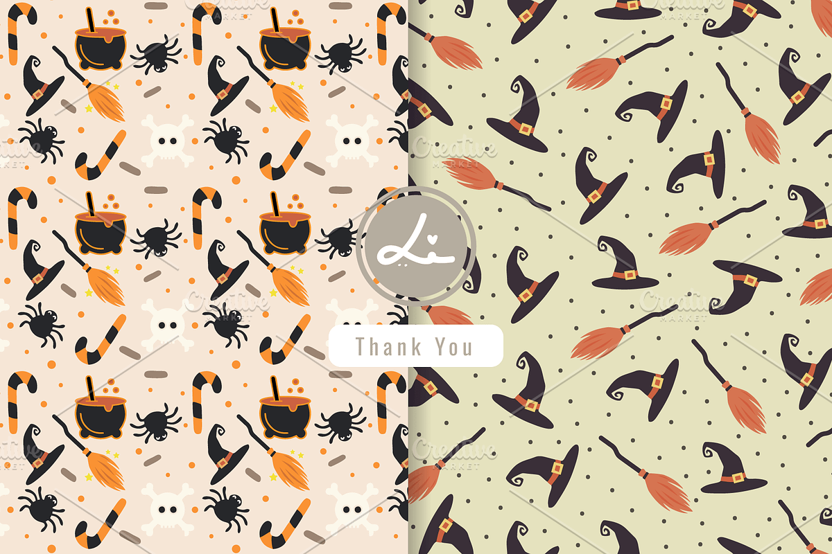 Halloween Vector Pattern, a Pattern Graphic by lindoet23 (Photo 1 of 3)