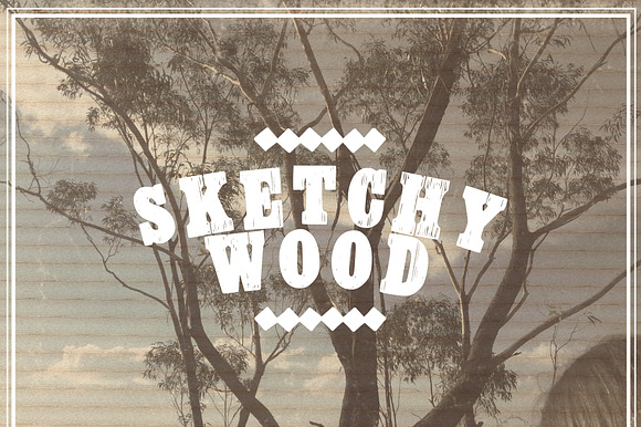 Sketchy Wood preview 5