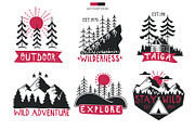 Outdoor Logo Badges, Part II, a Branding & Logo Template by 2dvillShop (Thumbnail 6 of 9)