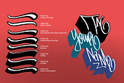 3D Lettering & Outline brush pack, a Brush Add-On by Bakeroner (Thumbnail 4 of 9)