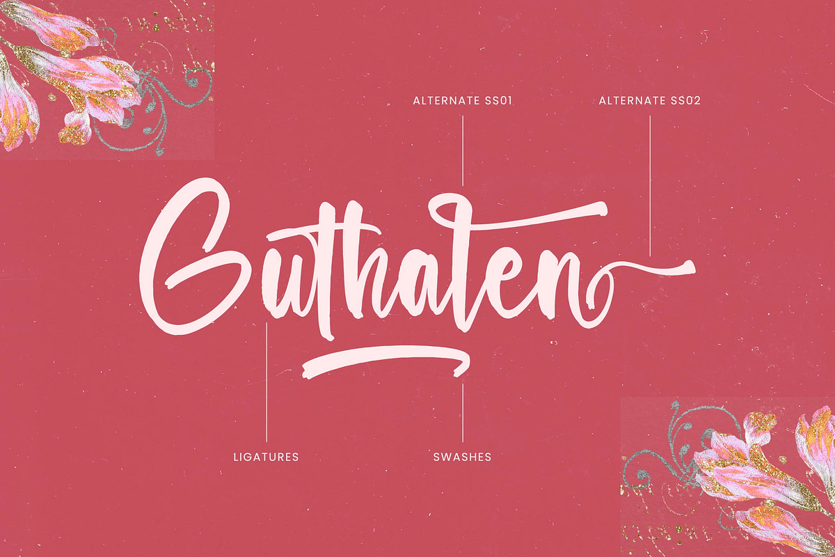 Selynadia Bold Brush Font, a Script Font by stylishtype.co (Photo 14 of 20)