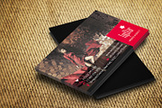 Fashion Model Agency Card CM054, a Business Card Template by annozio (Thumbnail 3 of 4)