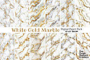 White Gold Marble Texture Granite, a Pattern Graphic by Fine Purple Elephant (Thumbnail 1 of 5)