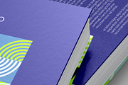 Big Book Cover Mockup - 11 Views, a Books & Magazine Mockup by Illusiongraphic (Thumbnail 19 of 26)