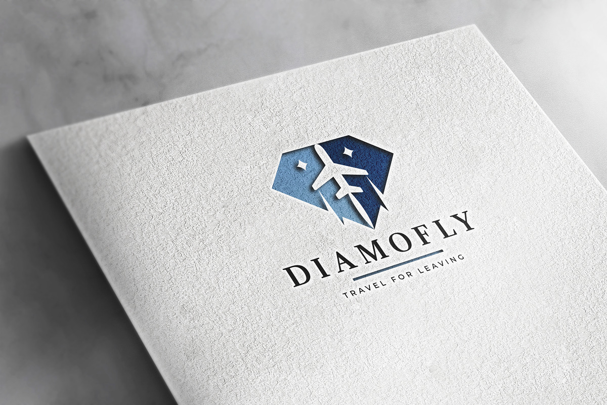 Diamond Fly Travel Logo, a Branding & Logo Template by Design_Planet (Photo 5 of 5)