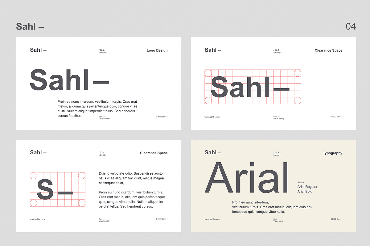 Sahl- Brand Identity Presentations, a Presentation Template by BOXKAYU (Photo 5 of 9)