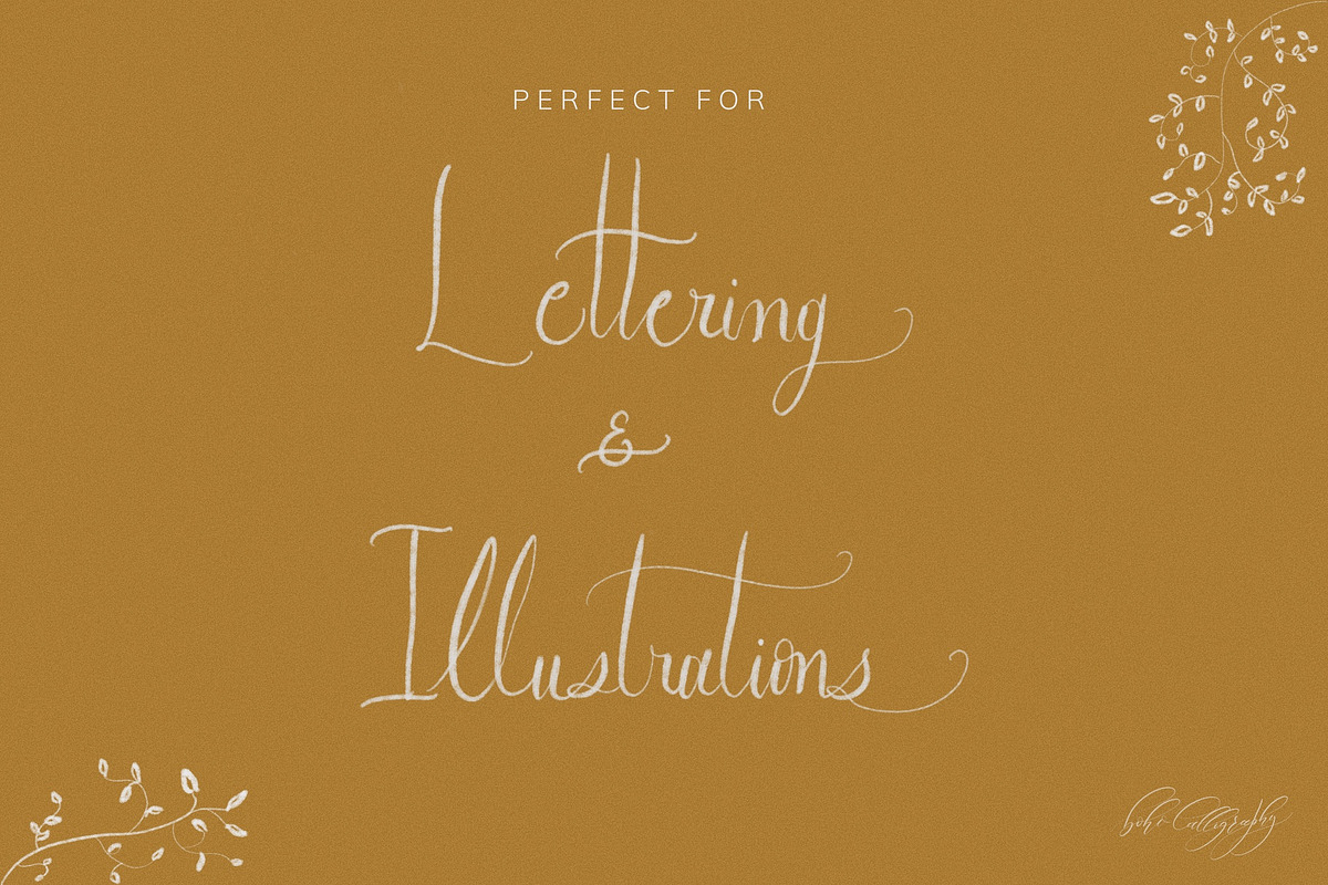 Procreate Modern Lettering Brush, a Brush Add-On by BohoCalligraphy (Photo 4 of 5)