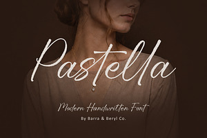 Pastella // Modern Handwritten Font