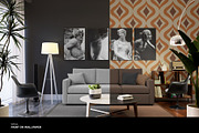 Wall Frame Mock-up, a Household Mockup by Colatudo Store (Thumbnail 8 of 12)