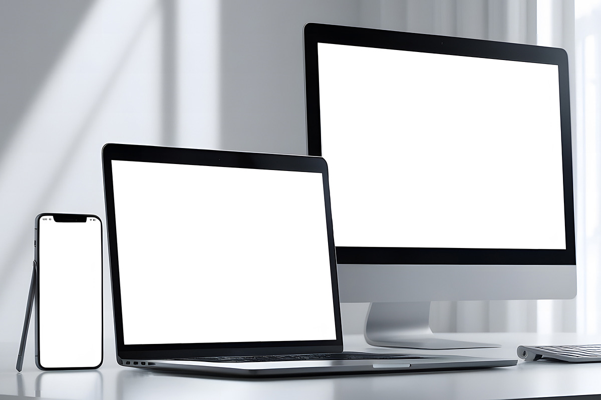 Screen Mockup, an Advertising Mockup by CreativeShaper (Photo 2 of 2)