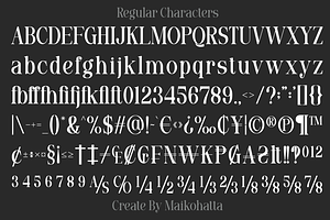 Zugili - Modern Serif Typeface