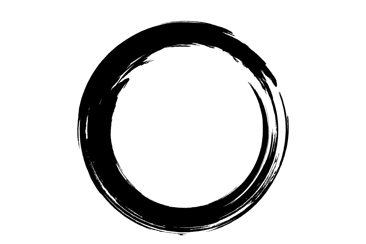 Circle grunge frame., an Illustration by Tanysl (Photo 1 of 4)