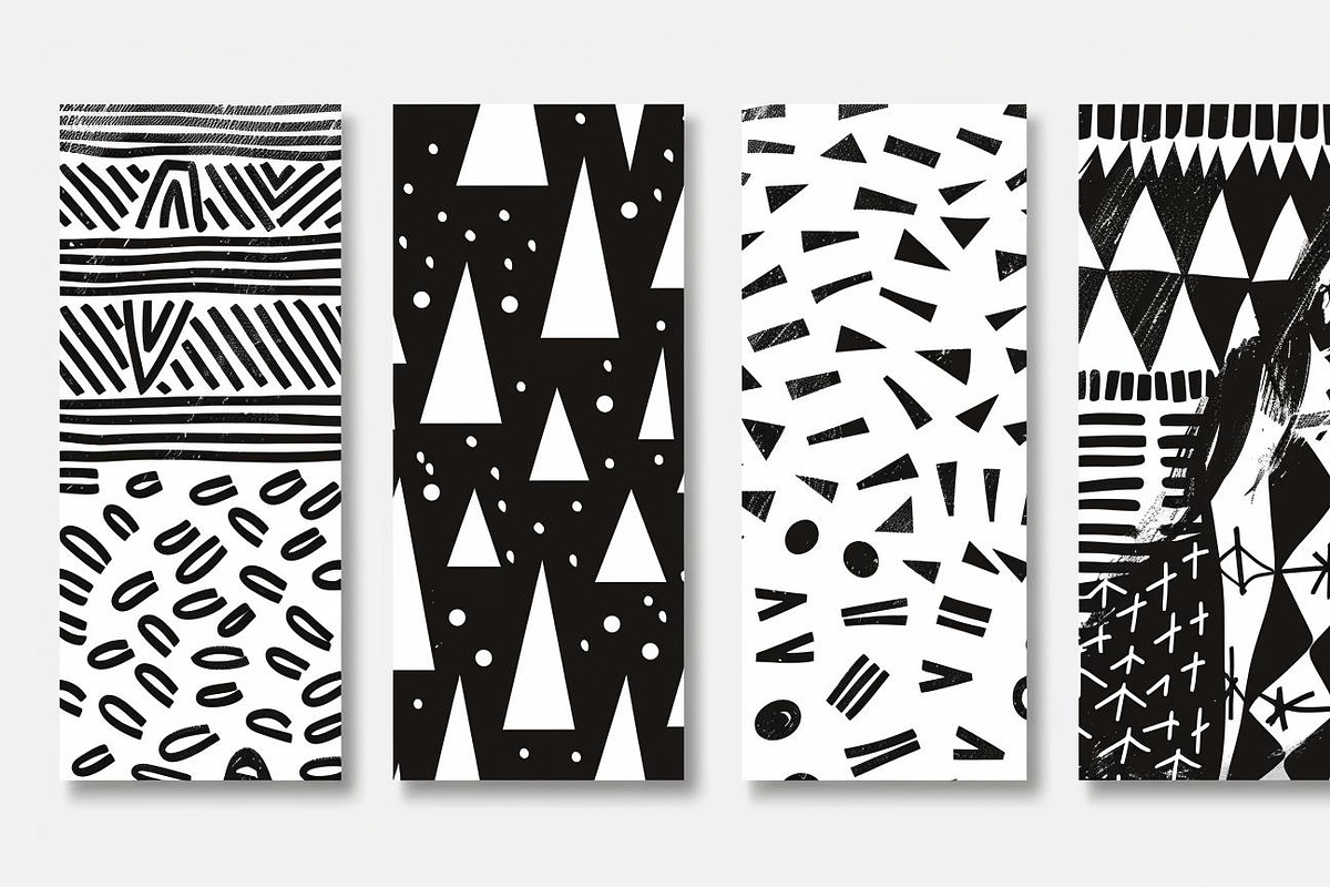 Creative Geometric Pattern Set, a Graphic by Designs_River (Photo 4 of 9)