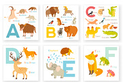 English alphabet vector bundles, an Animal Illustration by Rimma (Thumbnail 4 of 8)
