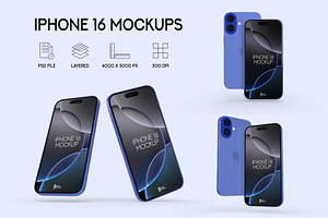 Iphone 16 Mockups