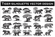 Beautiful Cheetah Silhouette Vector, an Illustration by Amazin_art (Thumbnail 1 of 21)
