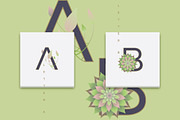 Spring alphabet letters, a Symbol Font by Polar Vectors (Thumbnail 11 of 23)