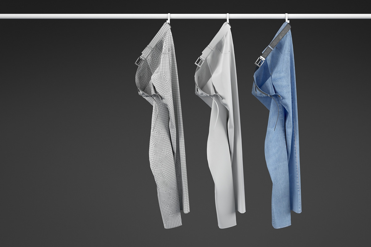Jeans collection 3D model, a Characters & Person 3D Model by mrGarret (Photo 6 of 19)