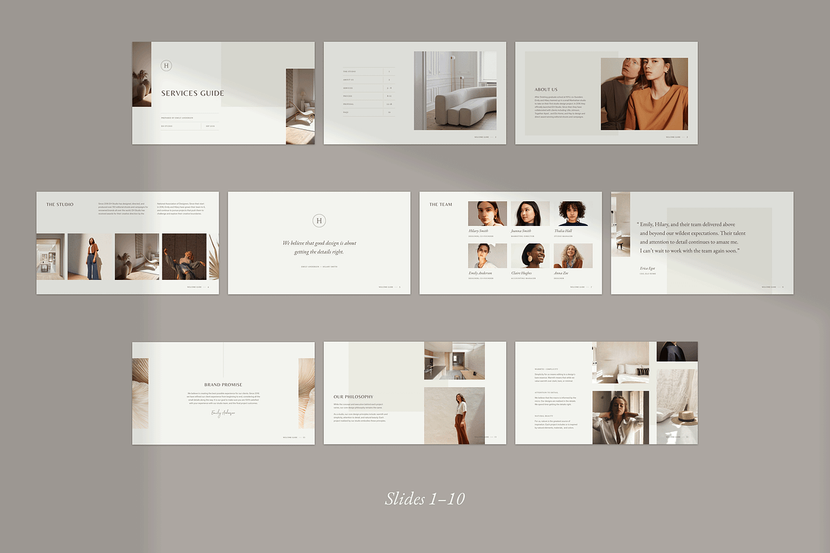REID Client Welcome Guide - Keynote, a Presentation Template by Loh Studio (Photo 7 of 9)