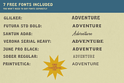 Vintage Beach & Surf Logo Templates, a Branding & Logo Template by Golden Vision Studio (Thumbnail 4 of 7)
