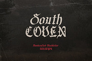 South Coven - Rough Blackletter, a Blackletter Font by Bale Type (Thumbnail 1 of 9)