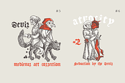 Witches vector illustrations set #2, a Person Illustration by kaer_shop (Thumbnail 5 of 8)