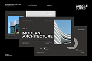Modern Architecture Google Slides, a Presentation Template by adoestudio (Thumbnail 1 of 7)