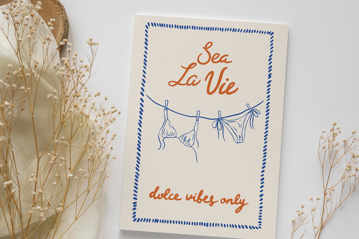 La Dolce Vita Posters, a Decorative Illustration by PawLoveArt (Photo 6 of 8)