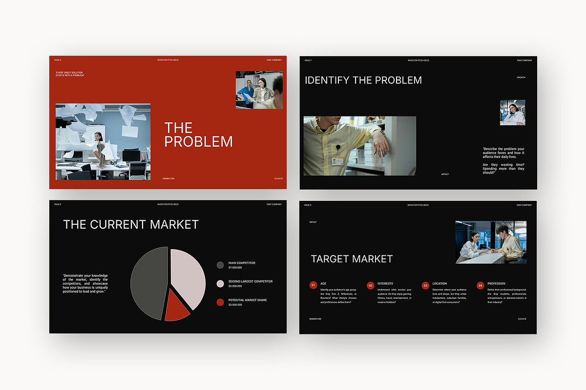 Eraf : Startup Pitch Powerpoint, a Presentation Template by Punkl Camp (Photo 11 of 16)