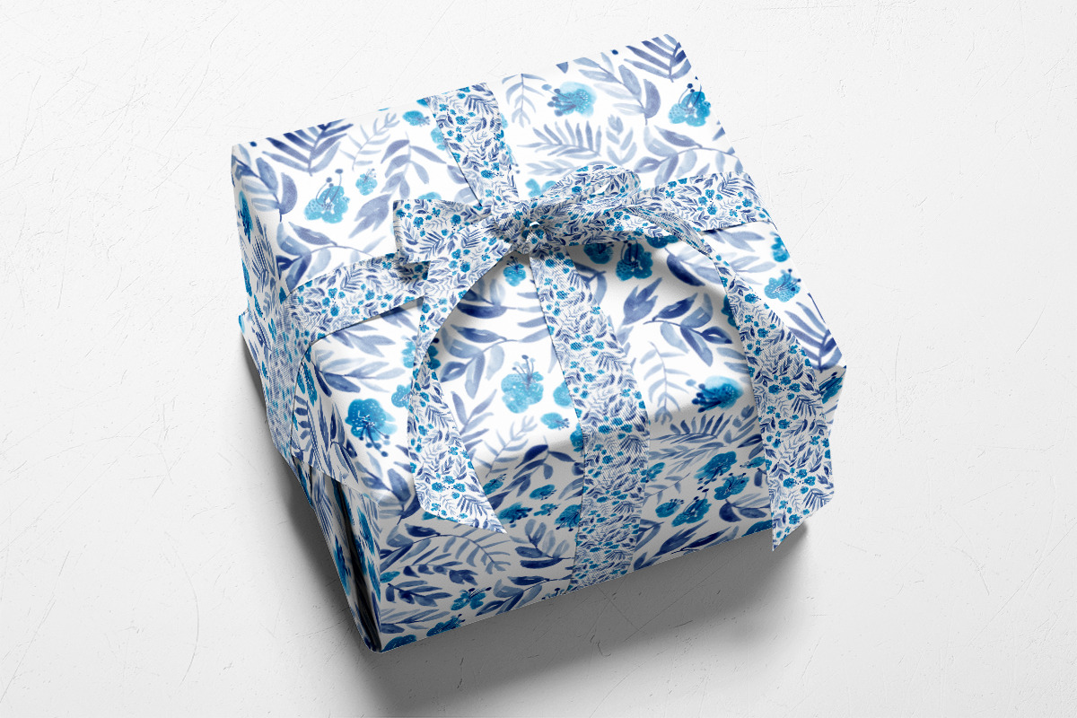 Azure and indigo, a Pattern Graphic by Anya-D (Photo 5 of 5)